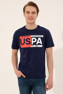 Футболка мужская U.S. POLO Assn. g081gl0110akita синяя S