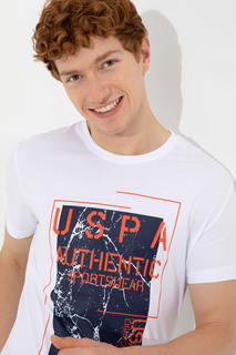 Футболка мужская U.S. POLO Assn. g081gl0110magata белая M