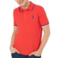 Футболка мужская U.S. POLO Assn. g081sz0110sansiy022 оранжевая 2XL