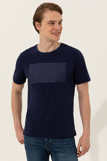 Футболка мужская U.S. POLO Assn. g081sz0110copan синяя XS