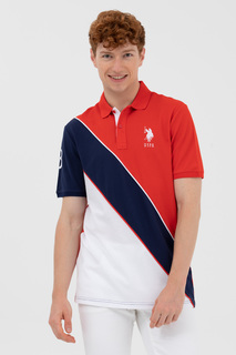 Футболка мужская U.S. POLO Assn. G081GL011-000-1573636-T-BONRE красная XS