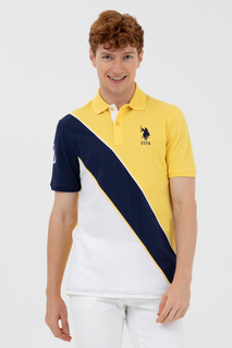 Футболка мужская U.S. POLO Assn. G081GL011-000-1573636-T-BONRE желтая XS