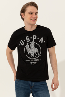 Футболка мужская U.S. POLO Assn. g081gl0110kaido черная L