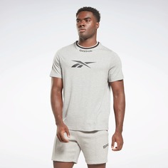 Футболка мужская Reebok Identity Arch Logo T-Shirt серая L