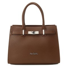 Сумка женская Pierre Cardin 1925 серо-коричневая