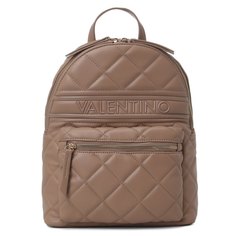 Рюкзак женский Valentino VBS51O07 серо-бежевый