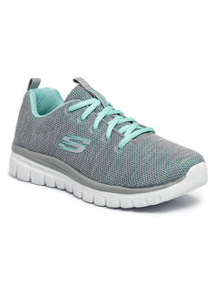 Кроссовки Twisted Fortune 12614/GYMN Skechers серый 39,5 EU