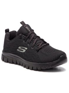 Кроссовки Get Connected 12615/BBK Skechers Черный 37,5 EU