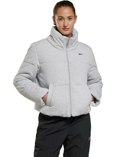 Куртка женская Reebok Studio Puffer Jacket серая XL