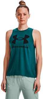 Майка женская Under Armour Live Sportstyle Graphic Tank зеленая 44-46