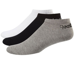 Комплект носков унисекс Reebok Act Core Low Cut Sock 3P разноцветных L