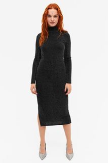 Платье женское Monki 1140321002 черное S (доставка из-за рубежа)