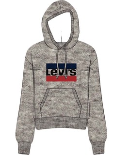 Худи женское Levis 18487-0059 серое M Levis®