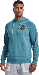 Худи мужское Under Armour UA Pjt Rck Hvywght Terry HD-BLU синее LG