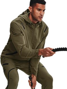 Ветровка мужская Under Armour 1370494-361 бежевая MD