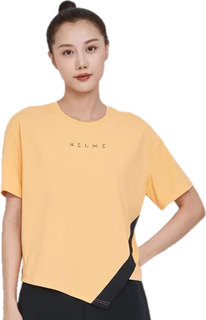 Футболка женская KELME T-Shirt оранжевая XL