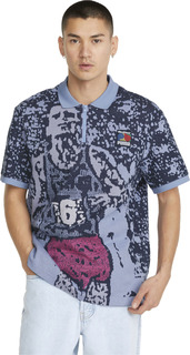 Футболка мужская PUMA X Butter Goods MenS Polo Shirt фиолетовая S