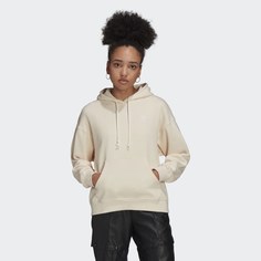 Худи женское Adidas HF2088 бежевое 32