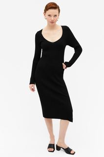Платье женское Monki 1086643002 черное XL (доставка из-за рубежа)