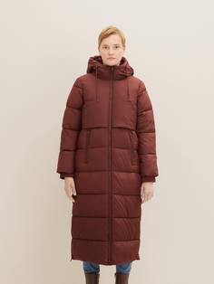 Пальто женское TOM TAILOR 1032690 коричневое XL