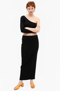 Юбка женская Monki 1138202002 черная XL (доставка из-за рубежа)