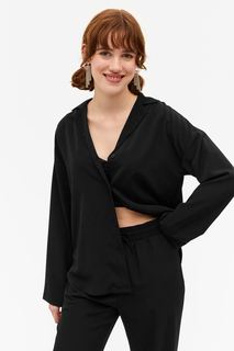Блуза домашняя женские Monki 1138437003 черные XS (доставка из-за рубежа)