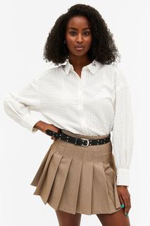 Рубашка женская Monki 1039537001 белая XS (доставка из-за рубежа)