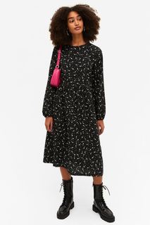 Платье женское Monki 1042837006 черное XS (доставка из-за рубежа)