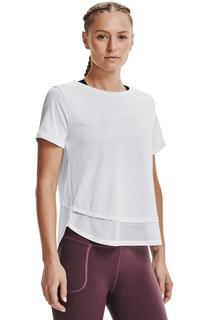 Футболка женская Under Armour Ua Tech Vent Ss белая MD