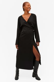 Платье женское Monki 1080157002 черное XS (доставка из-за рубежа)