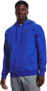 Худи мужское Under Armour UA Rival Fleece 1/2 Zip Hoodie синее LG