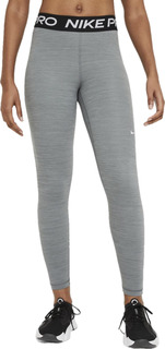 Тайтсы женские Nike W Pro Mid-Rise Leggings серые XS
