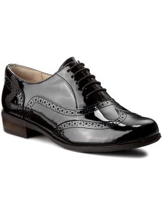 Полуботинки оксфорды Hamble Oak 203506494 Clarks Черный 39 EU