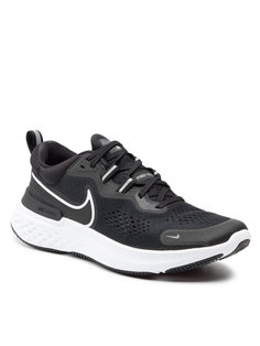 Кроссовки React Miler 2 CW7121 001 Nike Черный 44,5 EU