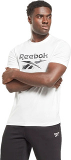 Футболка мужская Reebok Ri Modern Camo T-Shirt белая XL