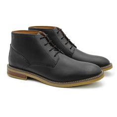 Ботинки мужские Clarks Jaxen Mid 26162708 черные 40 EU