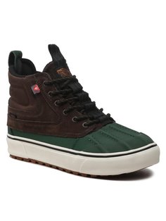 Кроссовки Sk8-Hi Del Pat VN0A5JMNBGS1 Vans Коричневый 45 EU