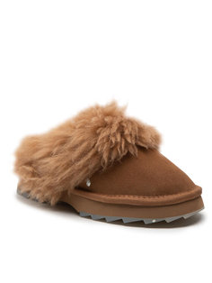 Тапочки Jolie Sharky Curly W12813 EMU Australia Коричневый 38 EU