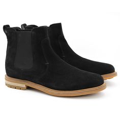 Ботинки мужские Clarks Foxwell Top 26150192 черные 44.5 EU