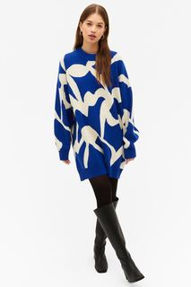 Платье женское Monki 1057538015 синее M (доставка из-за рубежа)