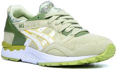 Кроссовки унисекс Asics GEL-LYTE V зеленые 6 US