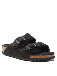 Шлепанцы Arizona Shearling 0752663 Birkenstock Черный 37 EU