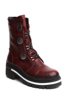 Ботинки женские Milana 1925314 бордовые 36 RU