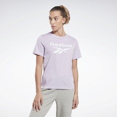 Футболка женская Reebok RI BL TEE фиолетовая S