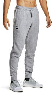 Спортивные брюки мужские Under Armour Rival Fleece Jogger серые SMT