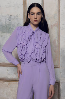 Блуза женская Incity 1.1.1.23.01.04.02348 фиолетовая M