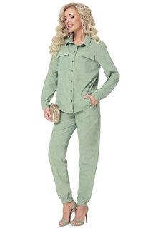 Костюм женский DSTrend Легкость В Движении зеленый 52 RU