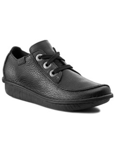 Полуботинки женские Clarks Funny Dream 203066394 черные 37.5 EU