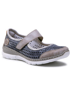 Туфли женские Rieker L32B5-42 синие 36 EU