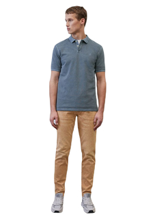 Рубашка Marc O’Polo поло, 322226653000, размер XL, голубая